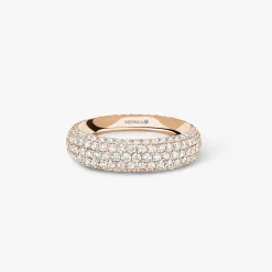 Bague Divine Enigma Diamant Or Rose
