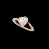 Bague Joy diamant Cœur 0,40ct Diamant Or Rose