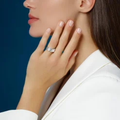 Bague Liens Évidence Or blanc, diamants 085184