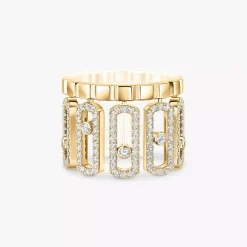 Bague Move Iconica Pavée