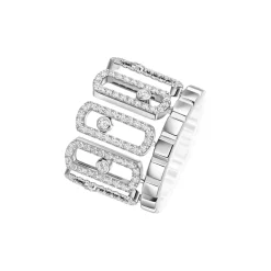 Bague Move Iconica Pavée