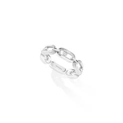 Bague Move Link Multi Diamant Or Blanc