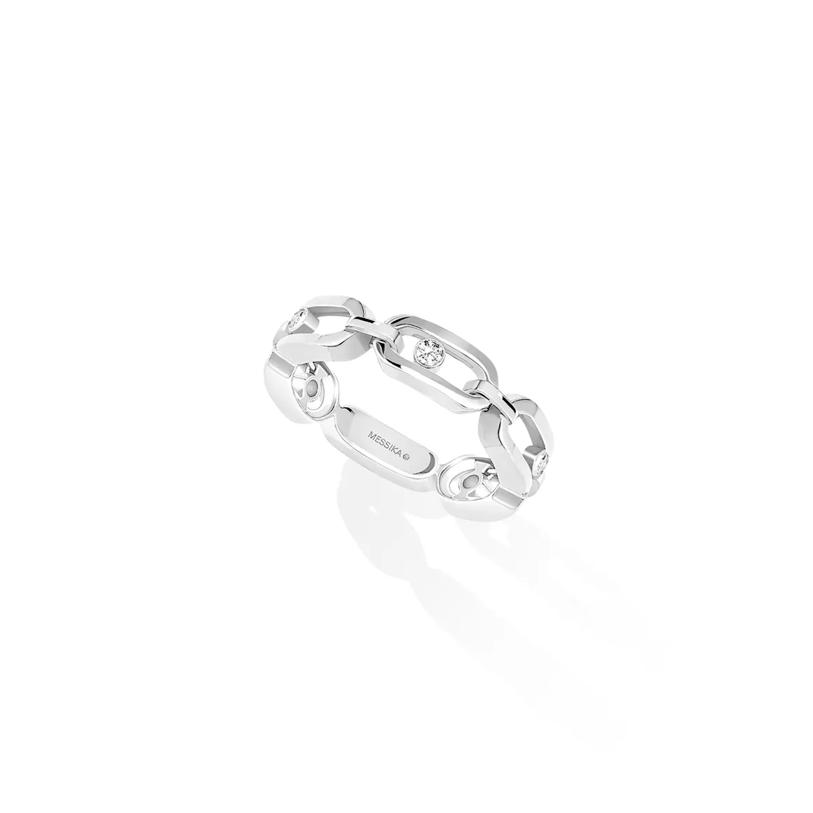 Bague Move Link Multi Diamant Or Blanc
