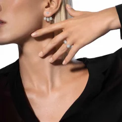 Bague My Twin Toi & Moi 0,25ct x2 Diamant Or Blanc