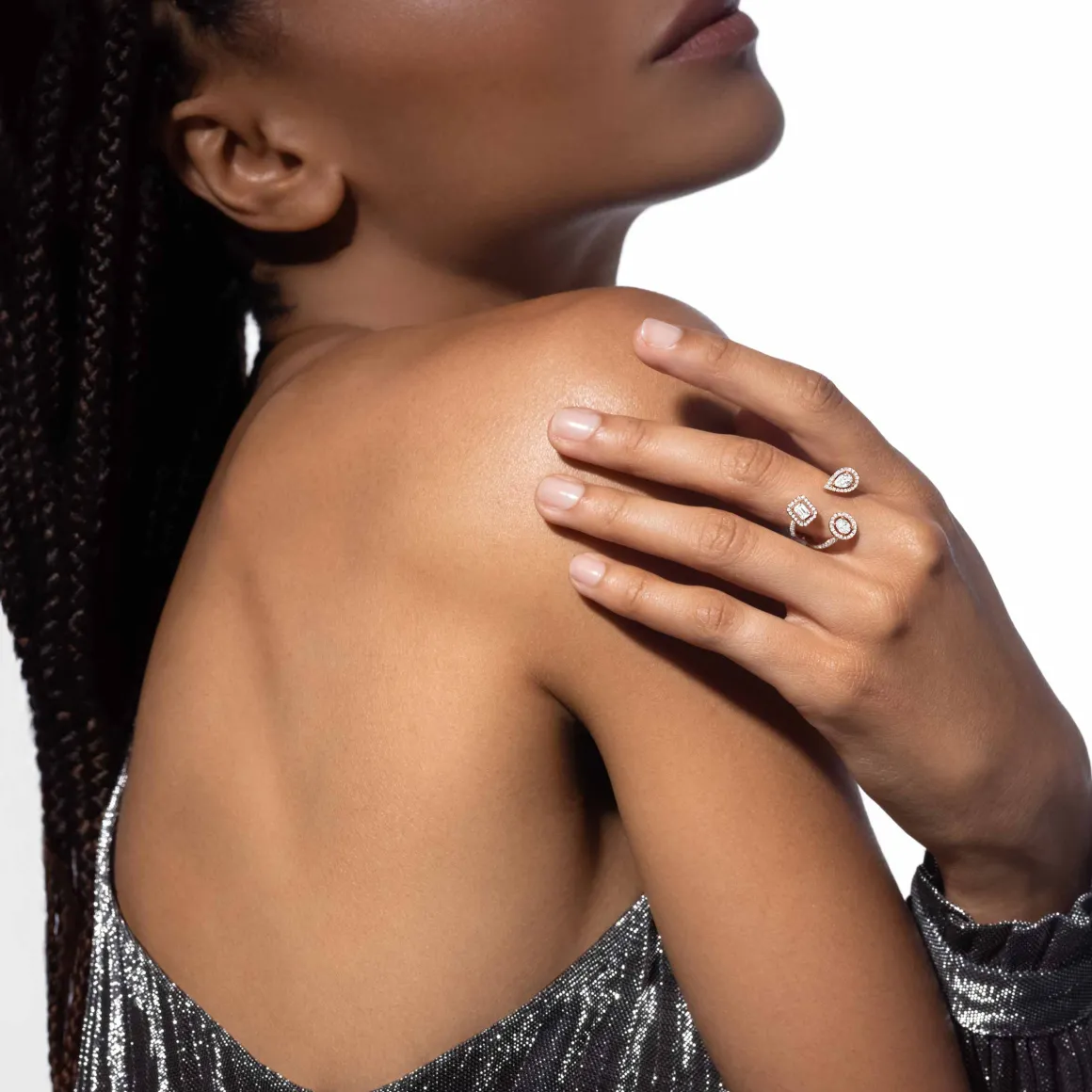 Bague My Twin Trilogy Diamant Or Rose