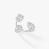 Bague My Twin Trilogy Diamant Or Blanc
