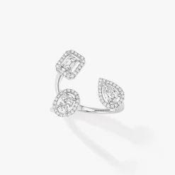 Bague My Twin Trilogy Diamant Or Blanc