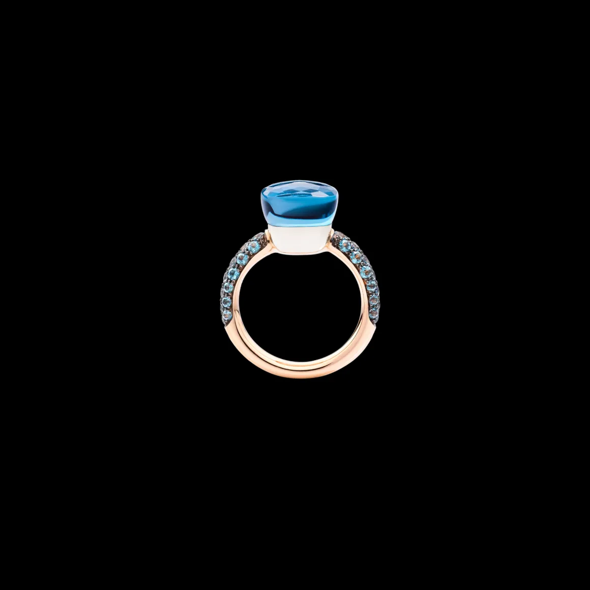 Bague Nudo Deep Blue
