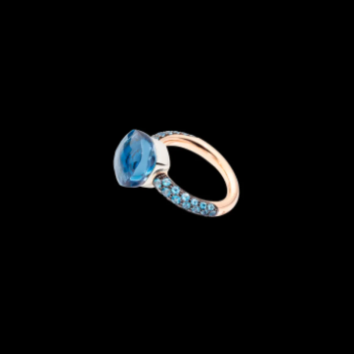 Bague Nudo Deep Blue