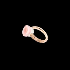 Bague Nudo Quarzo Rosa Classic
