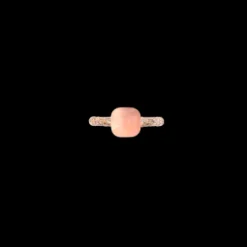 Bague Nudo Quarzo Rosa Petit