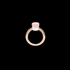 Bague Nudo Quarzo Rosa Petit