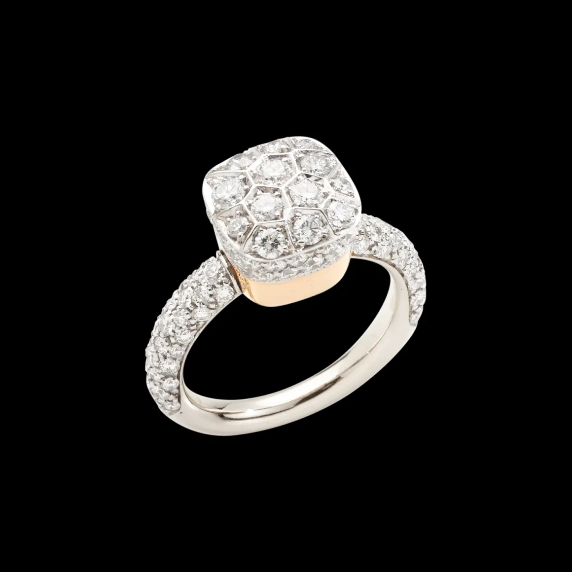 Bague Nudo Solitaire