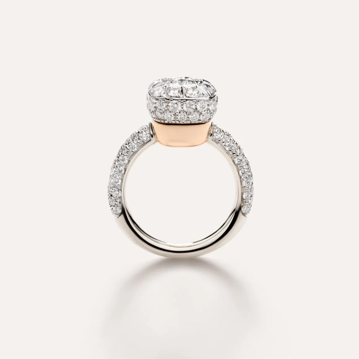 Bague Nudo Solitaire
