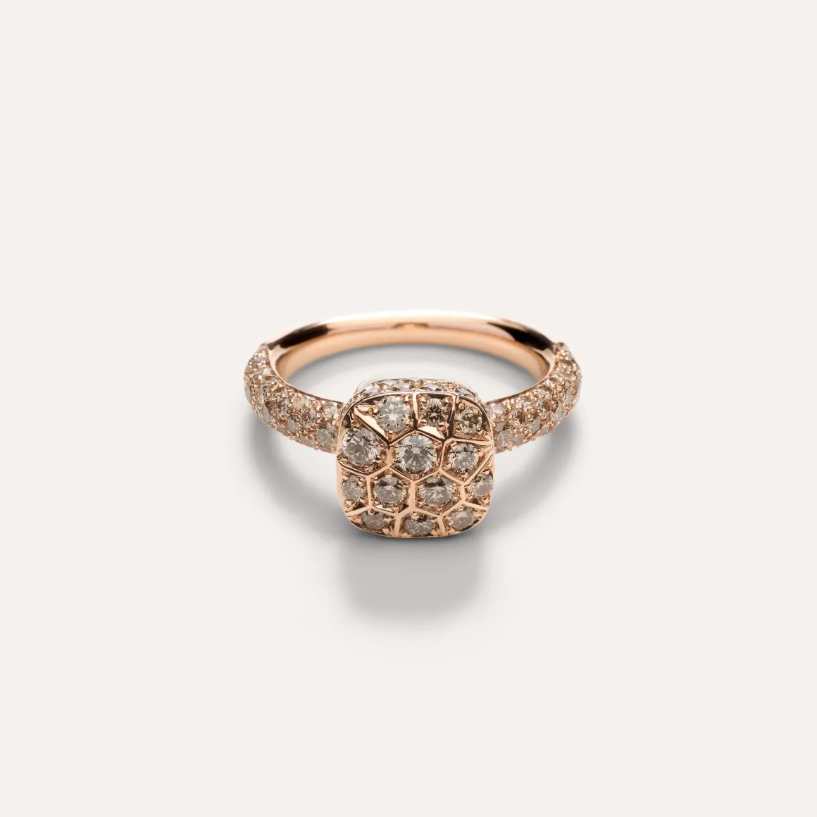 Bague Nudo Solitaire