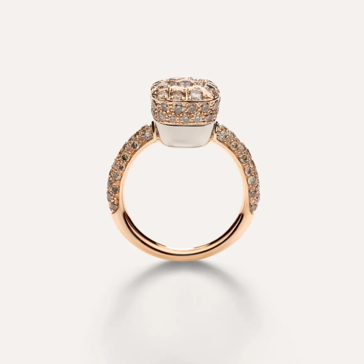 Bague Nudo Solitaire