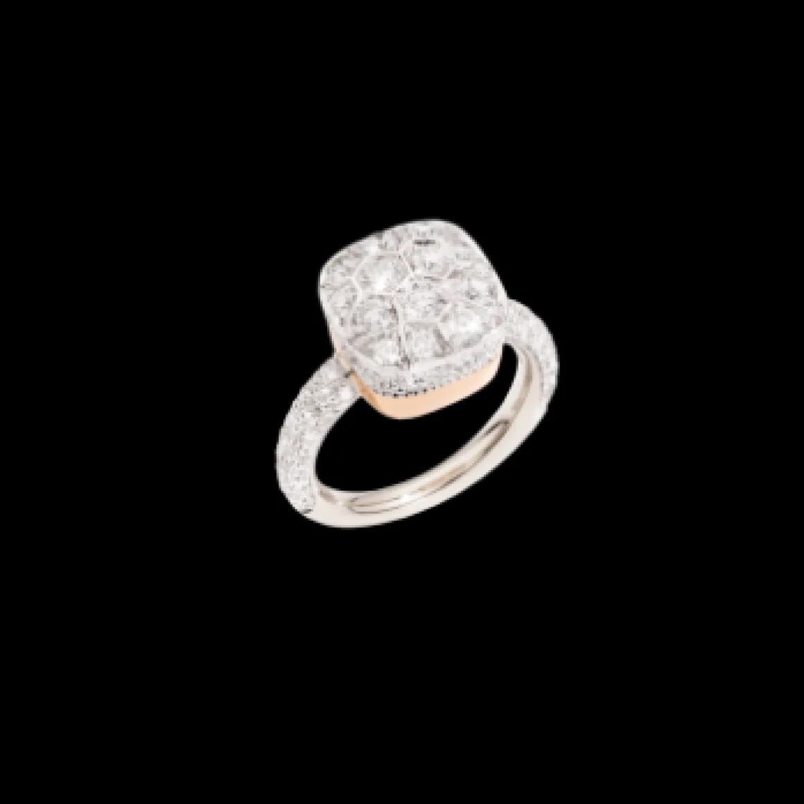 Bague Nudo Solitaire