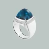Bague Pain de Sucre topaze blue london