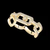 Bague So Move 2 doigts Pavée Diamant Or Jaune