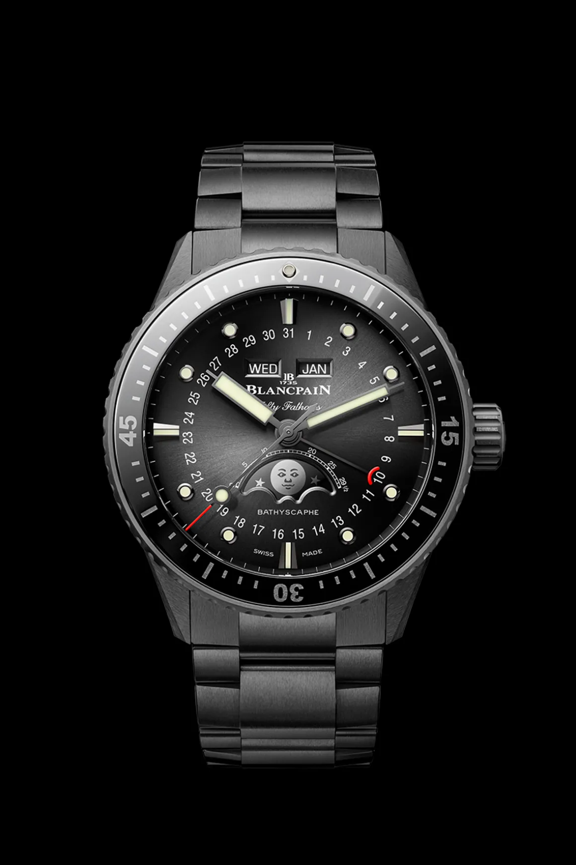 Bathyscaphe Quantième Complet Phases de Lune