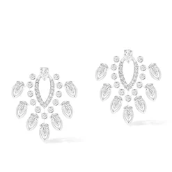 Boucles d'oreilles Desert Bloom Diamant Or Blanc