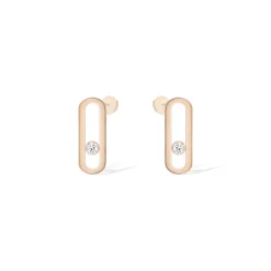 Boucles d'oreilles diamant Move Uno