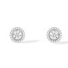 Boucles d'oreilles Diamant Or Blanc