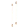 Boucles d'oreilles Diamant Or Rose