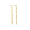 Boucles d'oreilles Diamant Or Jaune