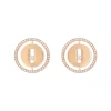 Boucles d'oreilles Diamant Or Rose