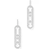 Boucles d'oreilles Diamant Or Blanc