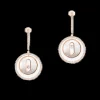 Boucles d'oreilles Diamant Or rose Lucky Move