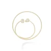Boucles d'oreilles Diamant Or Jaune