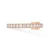 Boucles d'oreilles Diamant Or Rose