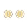 Boucles d'oreilles Diamant Or Jaune