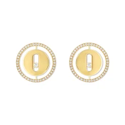 Boucles d'oreilles Diamant Or Jaune