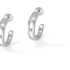 Boucles d'oreilles Diamant Or Blanc