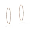 Boucles d'oreilles Diamant Or Rose