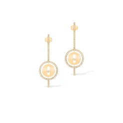 Boucles d'oreilles Diamant Or Jaune