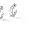 Boucles d'oreilles Diamant Or Blanc