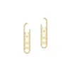 Boucles d'oreilles Diamant Or Jaune