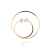 Boucles d'oreilles Diamant Or Rose