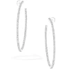 Boucles d'oreilles Diamant Or Blanc