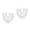 Boucles d'oreilles Diamant Or Blanc