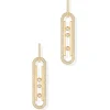 Boucles d'oreilles Diamant Or Jaune