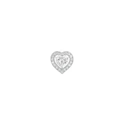 Boucles d'oreilles Diamant Or Blanc