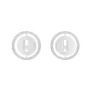 Boucles d'oreilles Diamant Or Blanc