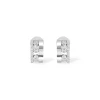 Boucles d'oreilles Diamant Or Blanc
