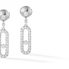 Boucles d'oreilles Diamant Or Blanc