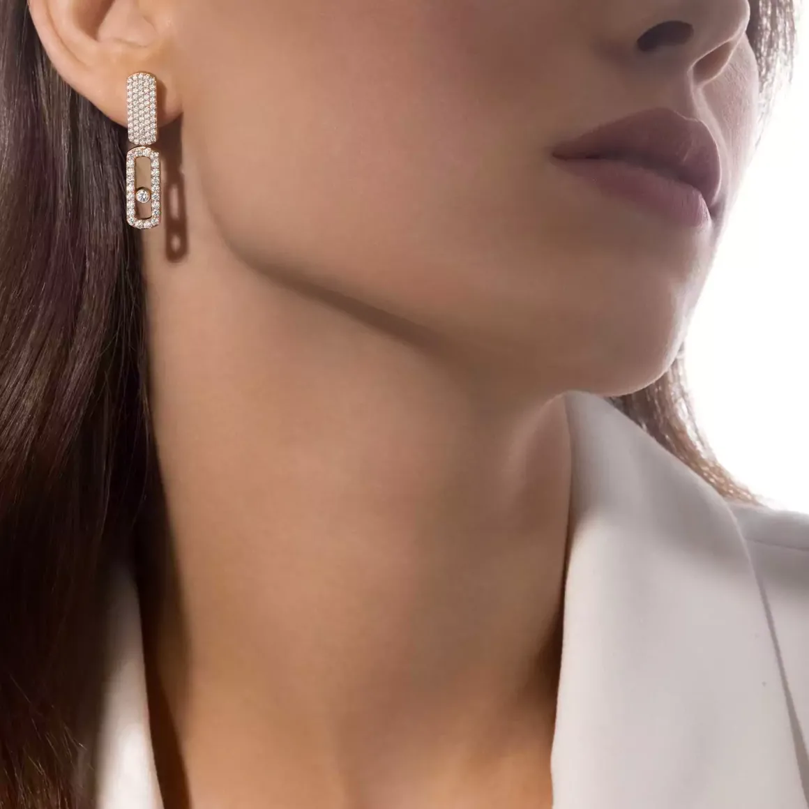 Boucles d’oreilles Imperial Move GM- Or Jaune